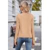 imageArachampampCloz Womens Cable Knit Fall Soft Lightweight Sweater Cardigans 2025Camel