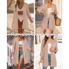 imageArachampampCloz Womens Lightweight Summer Beach Kimonos CardiganApricot