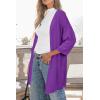 imageArachampampCloz Womens Lightweight Summer Beach Kimonos CardiganPurple