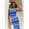 imageArachampampCloz Womens Non See Through 2 Piece Sets Early Fall Tank Top and Midi Skirt Knit OutfitsBlue