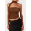 imageArachampampCloz Womens Non See Through 2in1 Y2K Non Slip Fall Scarf Tube Top 2025Caramel