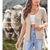imageArachampampCloz Womens Wool Blend Business Casual Cardigan Sweaters 2025Apricot