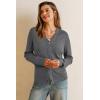 imageArachampampCloz Womens Wool Blend Business Casual Cardigan Sweaters 2025Dark Gray