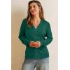 imageArachampampCloz Womens Wool Blend Business Casual Cardigan Sweaters 2025Dark Green
