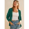 imageArachampampCloz Womens Wool Blend Business Casual Cardigan Sweaters 2025Dark Green