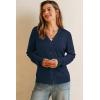 imageArachampampCloz Womens Wool Blend Business Casual Cardigan Sweaters 2025Navy