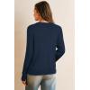 imageArachampampCloz Womens Wool Blend Business Casual Cardigan Sweaters 2025Navy