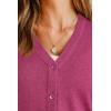 imageArachampampCloz Womens Wool Blend Business Casual Cardigan Sweaters 2025Ruby Pink