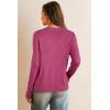 imageArachampampCloz Womens Wool Blend Business Casual Cardigan Sweaters 2025Ruby Pink
