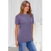 imageArachampampCloz Womens Wool Blend Business Casual Loose Fit Summer Sweaters OutfitsAcorn Violet