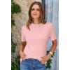 imageArachampampCloz Womens Wool Blend Business Casual Loose Fit Summer Sweaters OutfitsLight Pink