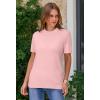imageArachampampCloz Womens Wool Blend Business Casual Loose Fit Summer Sweaters OutfitsLight Pink