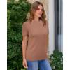 imageArachampampCloz Womens Wool Blend Business Casual Loose Fit Summer Sweaters OutfitsMocha Mousse