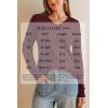 imageArachampampCloz Womens Wool Blend Fall Sweaters Business Casual OutfitsCablewine Red