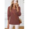 imageArachampampCloz Womens Wool Blend Fall Sweaters Business Casual OutfitsDusty Red