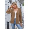 imageArachampampCloz Womens Wool Blend Lightweight Fall Business Casual Cardigan SweatersCamel