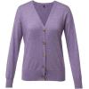 imageArachampampCloz Womens Wool Blend Lightweight Fall Business Casual Cardigan SweatersElegant Purple