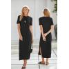 imageArachampampCloz Womens Wool Blend Lightweight Fall Casual T Shirts Maxi Dress 2025Black