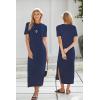 imageArachampampCloz Womens Wool Blend Lightweight Fall Casual T Shirts Maxi Dress 2025Navy
