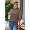 imageArachampampCloz Womens Wool Blend Mock Neck Sweaters Vest Business Casual Trendy Tops Fall Outfits 2025Coffee