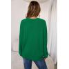 imageArachampampCloz Womens Wool Blend Oversized Sweaters Crewneck Casual Fall Outfits Fashion TopsGreen