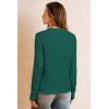 imageArachampampCloz Womens Wool Blended 2025 Fall Cardigan Sweaters Lightweight Long Sleeve Business Casual Outfits TopDark Green