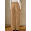imageArachampampCloz Womens WrinkleFree Pleated Business Wide Leg Pants Fall 2025Camel