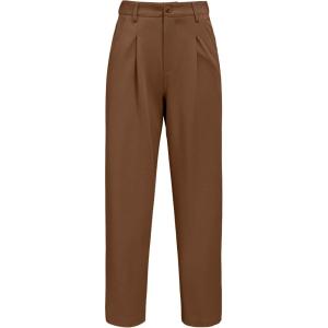 imageArachampampCloz Womens Stretch WrinkleFree Comfort Ankle Work Pants Fall 2025Coffee