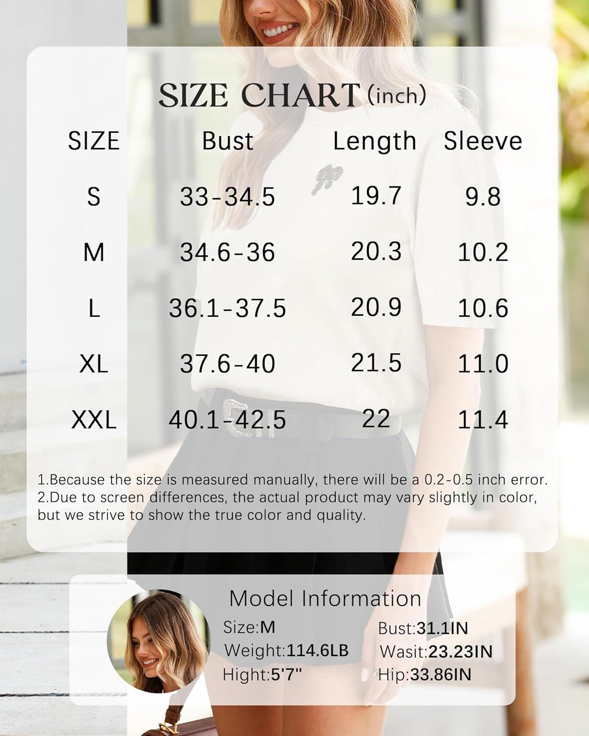 imageArachampampCloz Womens Puff Short Sleeve Shirts 2025 Summer Crew Neck Sequin Cute Crop Tops Trendy Casual PulloverApricot