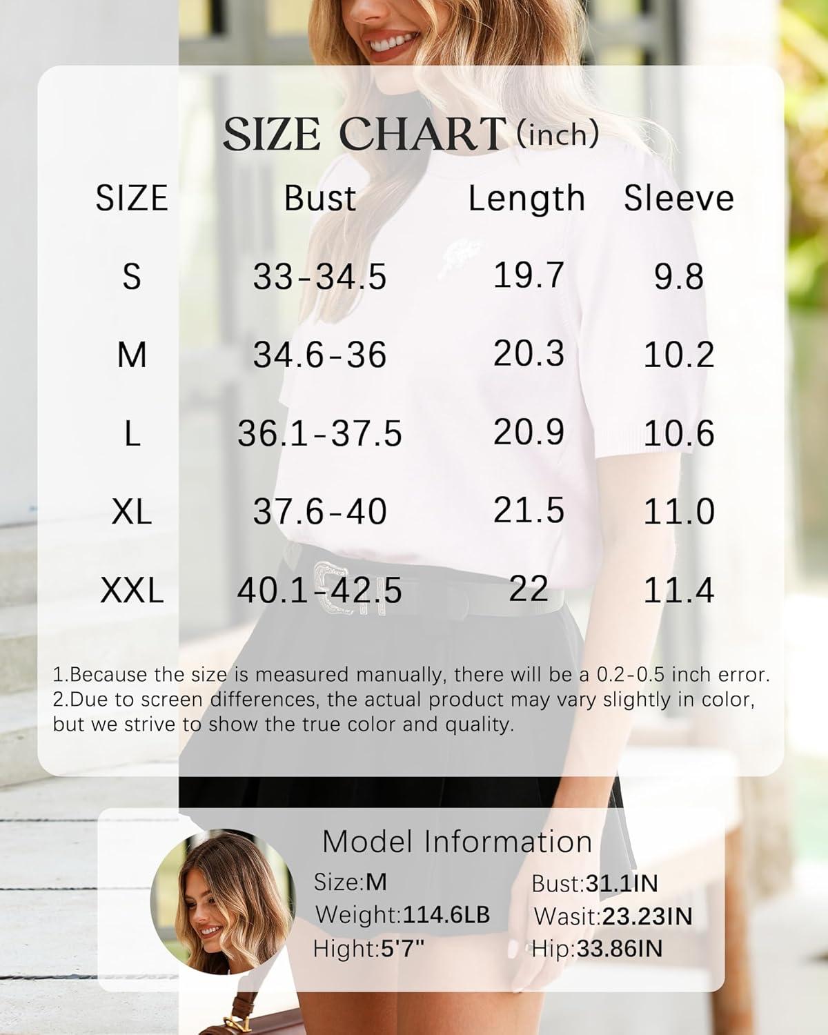 imageArachampampCloz Womens Puff Short Sleeve Shirts 2025 Summer Crew Neck Sequin Cute Crop Tops Trendy Casual PulloverLight Pink