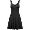 imageArachampampCloz Womens 2025 Summer Dresses Knitted Sleeveless Spring Casual Flowy A Line Beach Vacation Mini SundressBlack