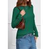 imageArachampampCloz Womens Wool Blend ButtonCuff Fall Fashion Casual SweatersDark Green