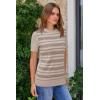imageArachampampCloz Womens Wool Blend Business Casual Essential Fall Layering Pullover SweatersCamel5192
