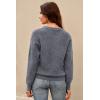 imageArachampampCloz Womens Wool Blend V Neck Fall Business Casual Sweater Tops 2025Dark Grey