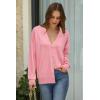 imageArachampampCloz Womens Wool Blend Lightweight Fall Business Casual Cardigan SweatersPink