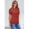 imageArachampampCloz Womens Wool Blend Business Casual Essential Fall Layering Pullover SweatersDeep Red