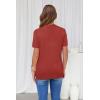 imageArachampampCloz Womens Wool Blend Business Casual Essential Fall Layering Pullover SweatersDeep Red