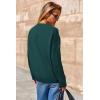 imageArachampampCloz Womens Wool Blend Cable Knit Fall Winter Chunky Oversized Sweaters 2025Green