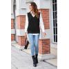 imageArachampampCloz Womens Sweater Vest 2025 Fashion Sleeveless V Neck Business Casual Tank Knit Pullover Tops Spring TrendyBlack