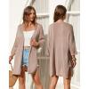 imageArachampCloz Womens Lightweight Summer Beach Kimonos CardiganApricot