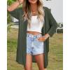 imageArachampCloz Womens Lightweight Summer Beach Kimonos CardiganArmy Green