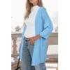 imageArachampCloz Womens Lightweight Summer Beach Kimonos CardiganLight Blue