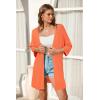 imageArachampCloz Womens Lightweight Summer Beach Kimonos CardiganOrange