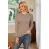 imageArachampCloz Womens Wool Blend Classic Crew Neck Casual Fall SweatersAcamel02