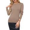 imageArachampCloz Womens Wool Blend Classic Crew Neck Casual Fall SweatersAcamel02