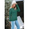 imageArachampCloz Womens Wool Blend Classic Crew Neck Casual Fall SweatersAdark Green