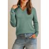 imageArachampCloz Womens Wool Blend Collared Polo Pullover Spring Sweaters Business Casual Outfits 2026Sage Green