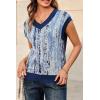 imageArachampCloz Womens Wool Blend Fall Printed Cute Trendy Sweater Vests 2025Blue