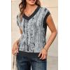imageArachampCloz Womens Wool Blend Fall Printed Cute Trendy Sweater Vests 2025Grey