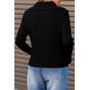 imageArachampCloz Womens Wool Blend Fashion Zip Up Cardigan Sweater OutfitBlack